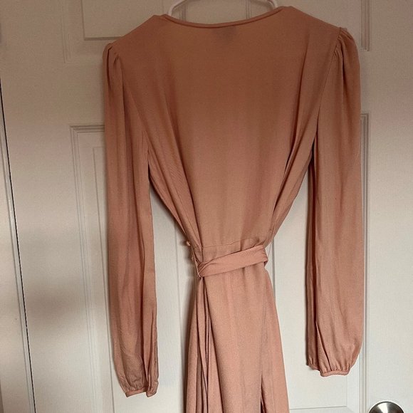 Asos Pink Wrap Dress - Size 6 (US) - Picture 4 of 5